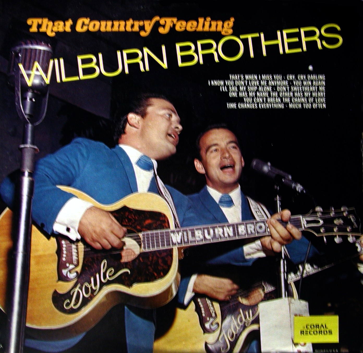 el Rancho That Country Feeling The Wilburn Brothers (1969)