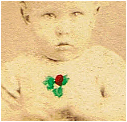 Detail:Nevin photo of baby Lucy Batchelor Collection