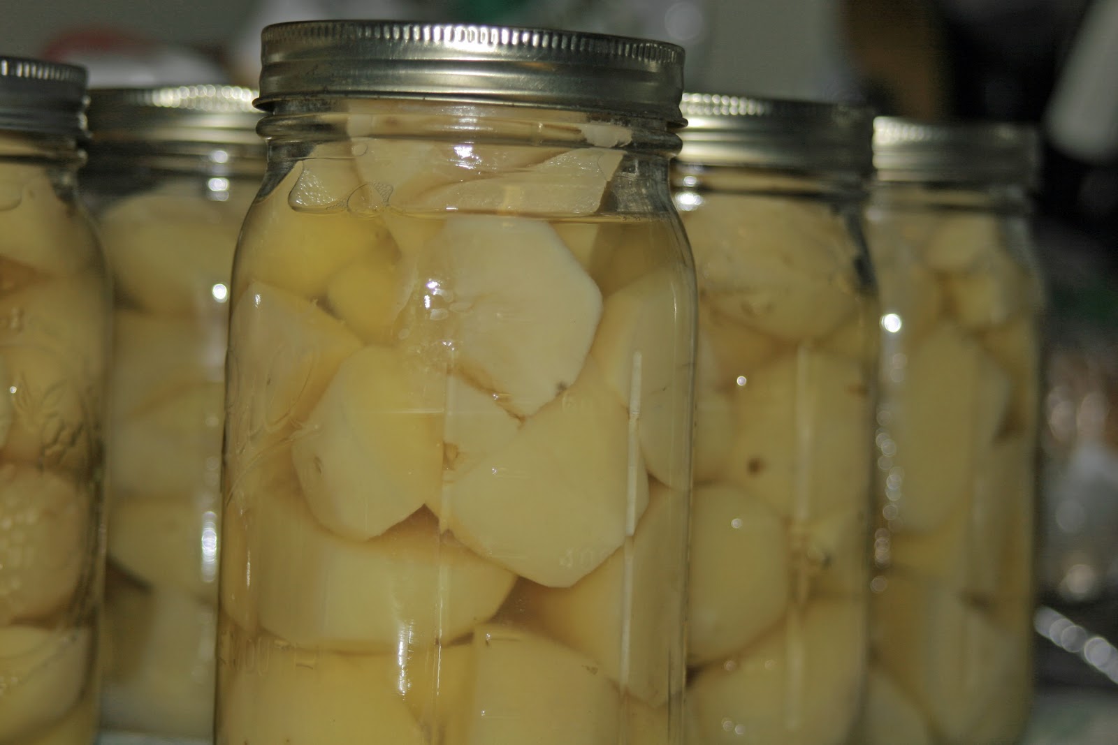 Heather's Homemaking Canning potatoes
