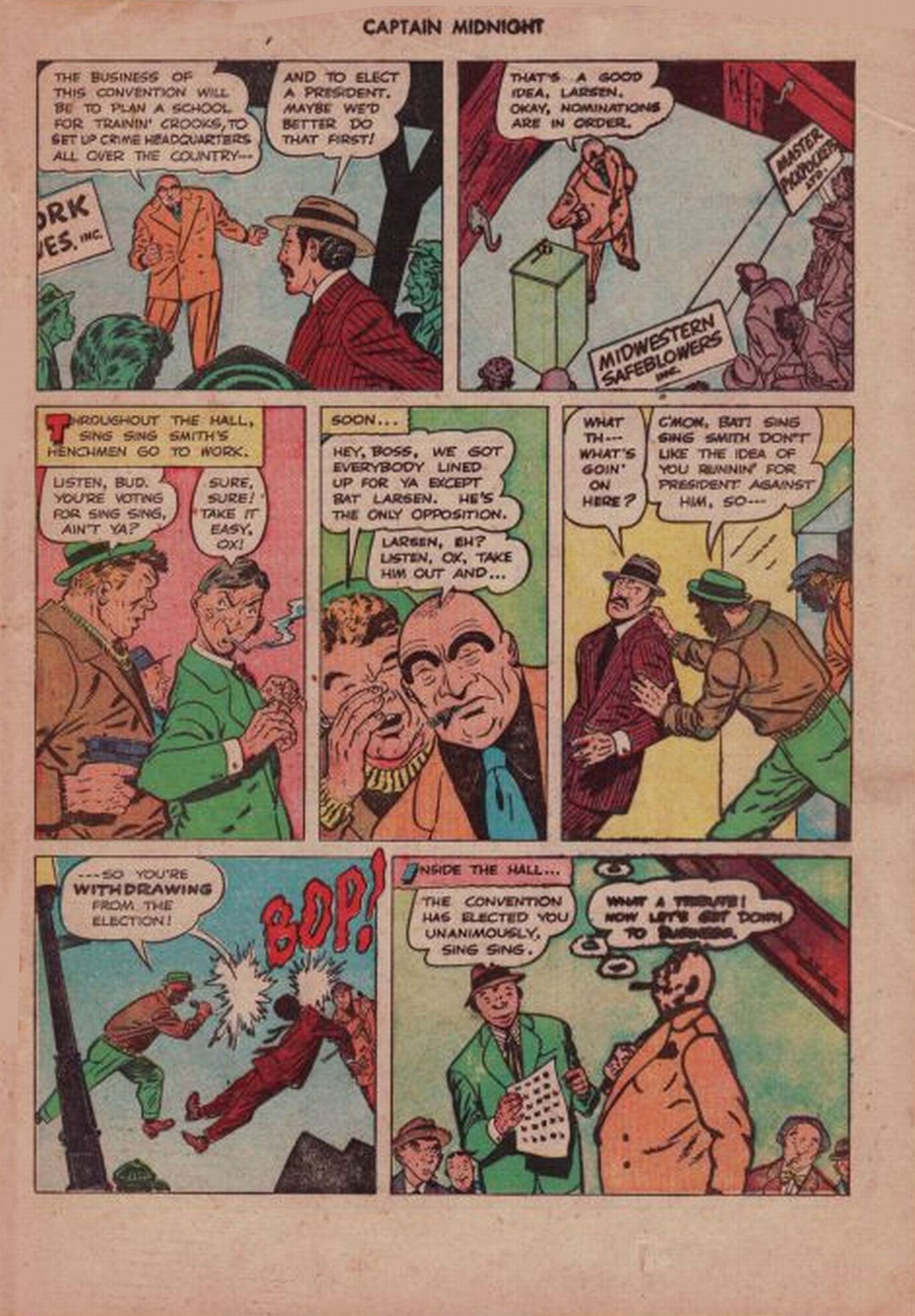 Read online Captain Midnight (1942) comic -  Issue #63 - 19