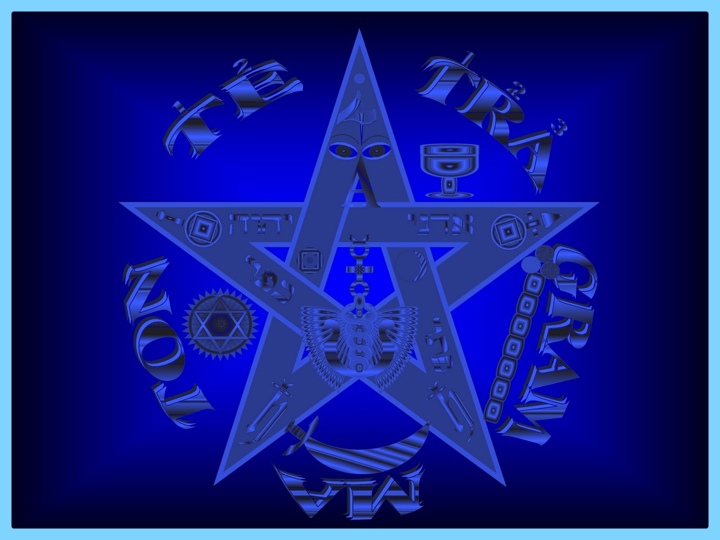 Pentagram Designs: Esoterik Logo Pentagramm