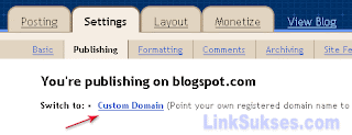 Cara Menghilangkan Blogspot