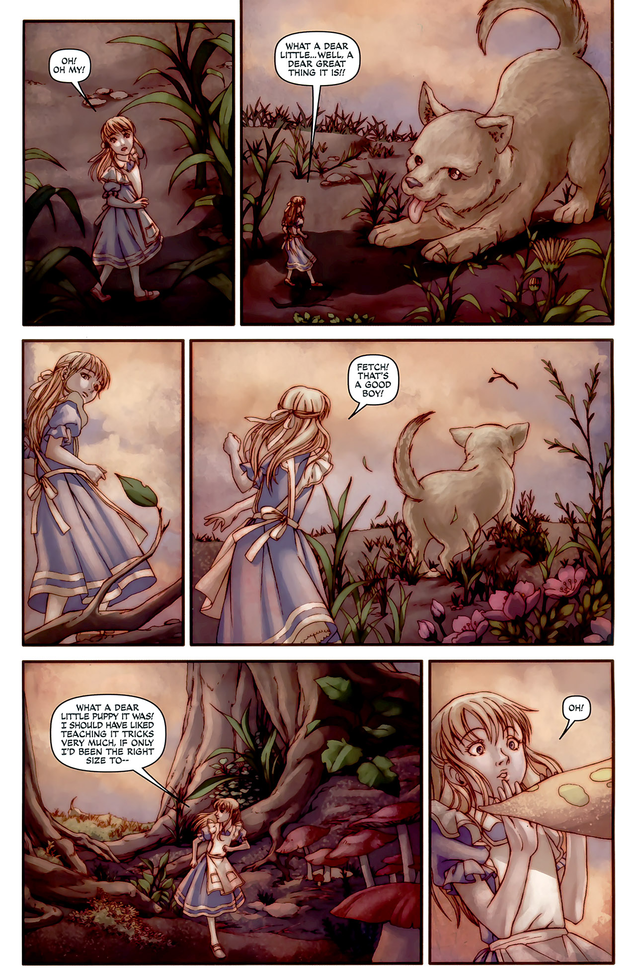 Read online The Complete Alice in Wonderland comic -  Issue #1 - 28