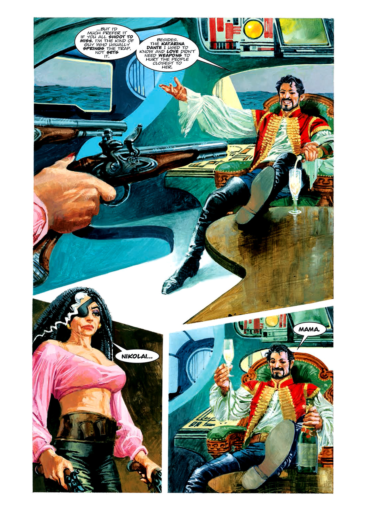 Read online Nikolai Dante comic -  Issue # TPB 6 - 120