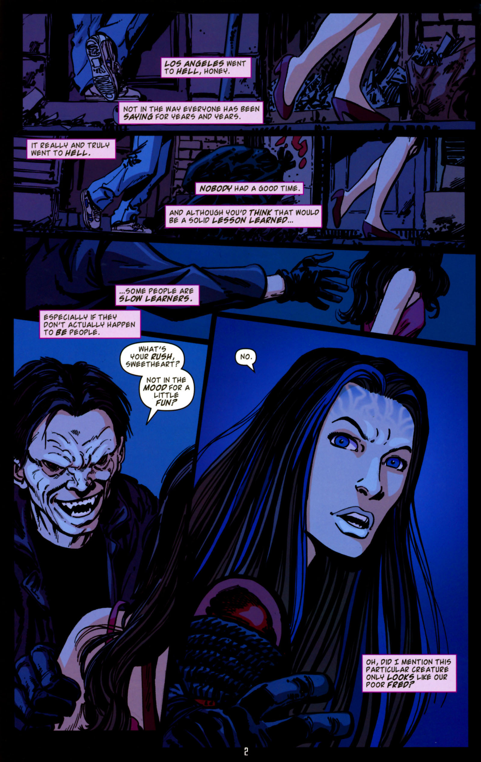 Read online Angel Special: Lorne comic -  Issue # Full - 4