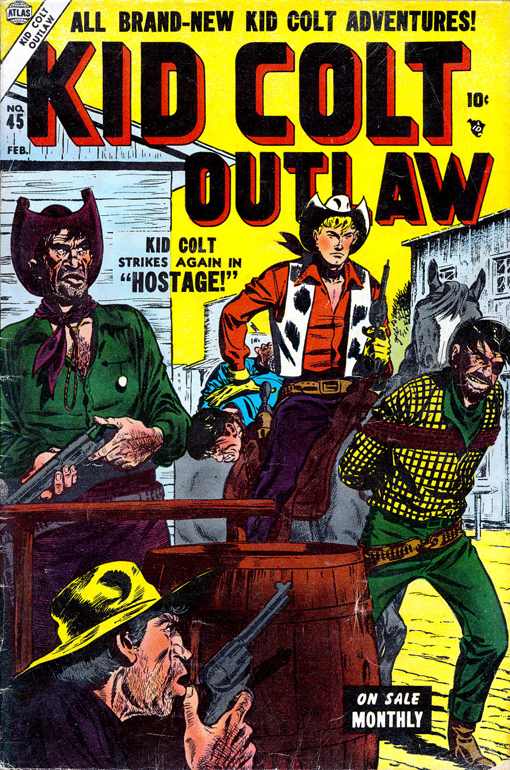 Read online Kid Colt Outlaw comic -  Issue #45 - 1