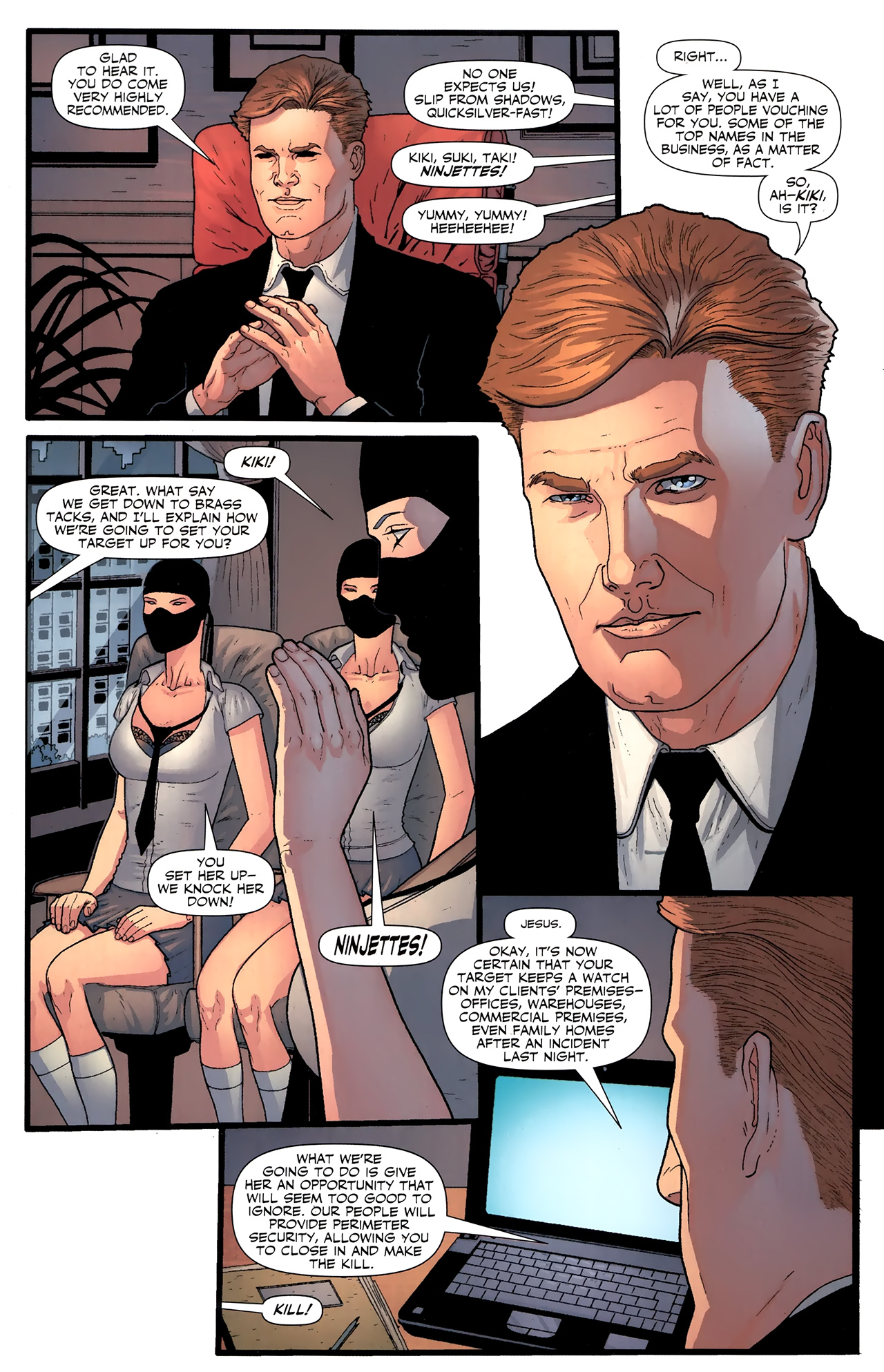 Read online Jennifer Blood comic -  Issue #4 - 7