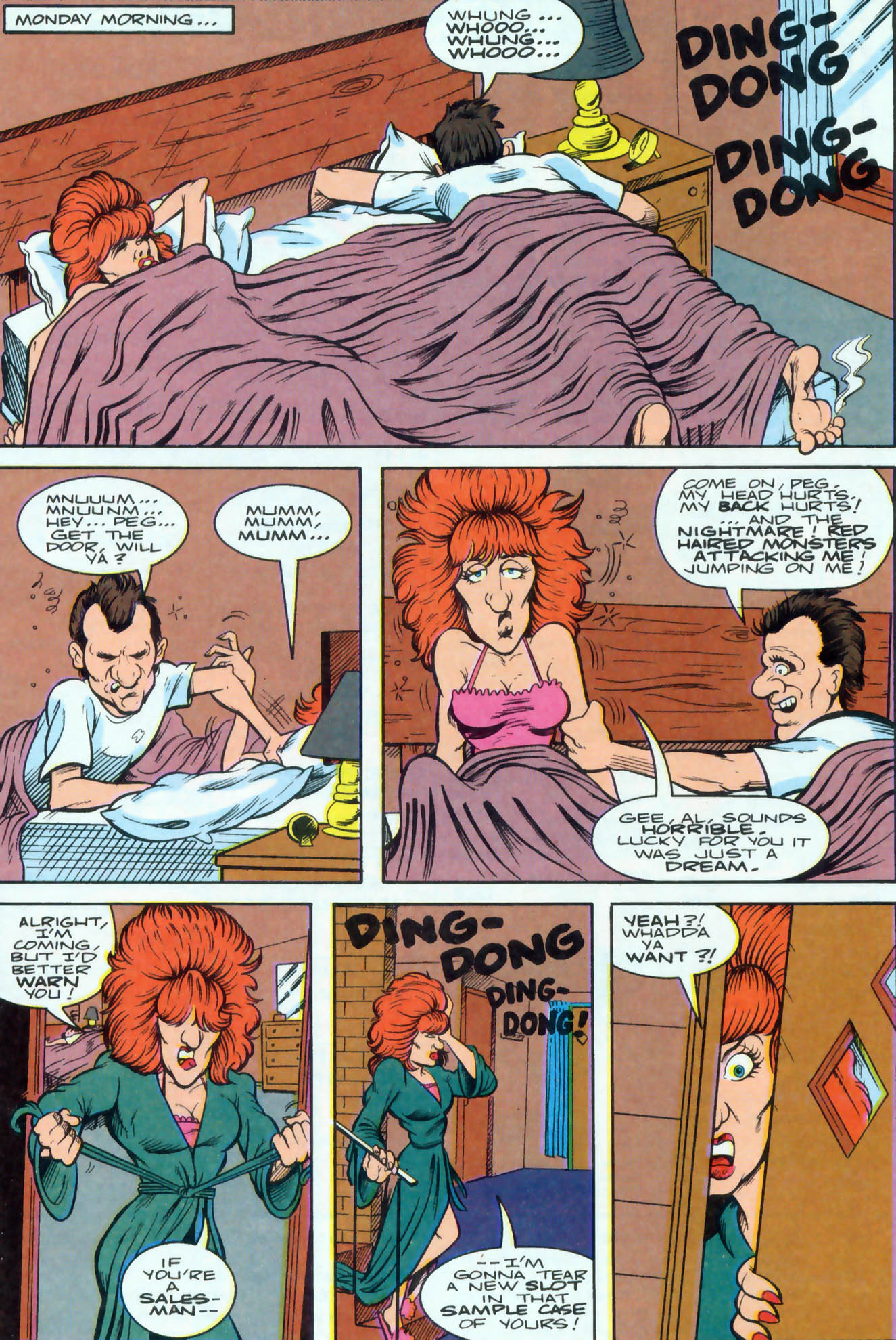 Read online Married... with Children (1990) comic -  Issue #7 - 9