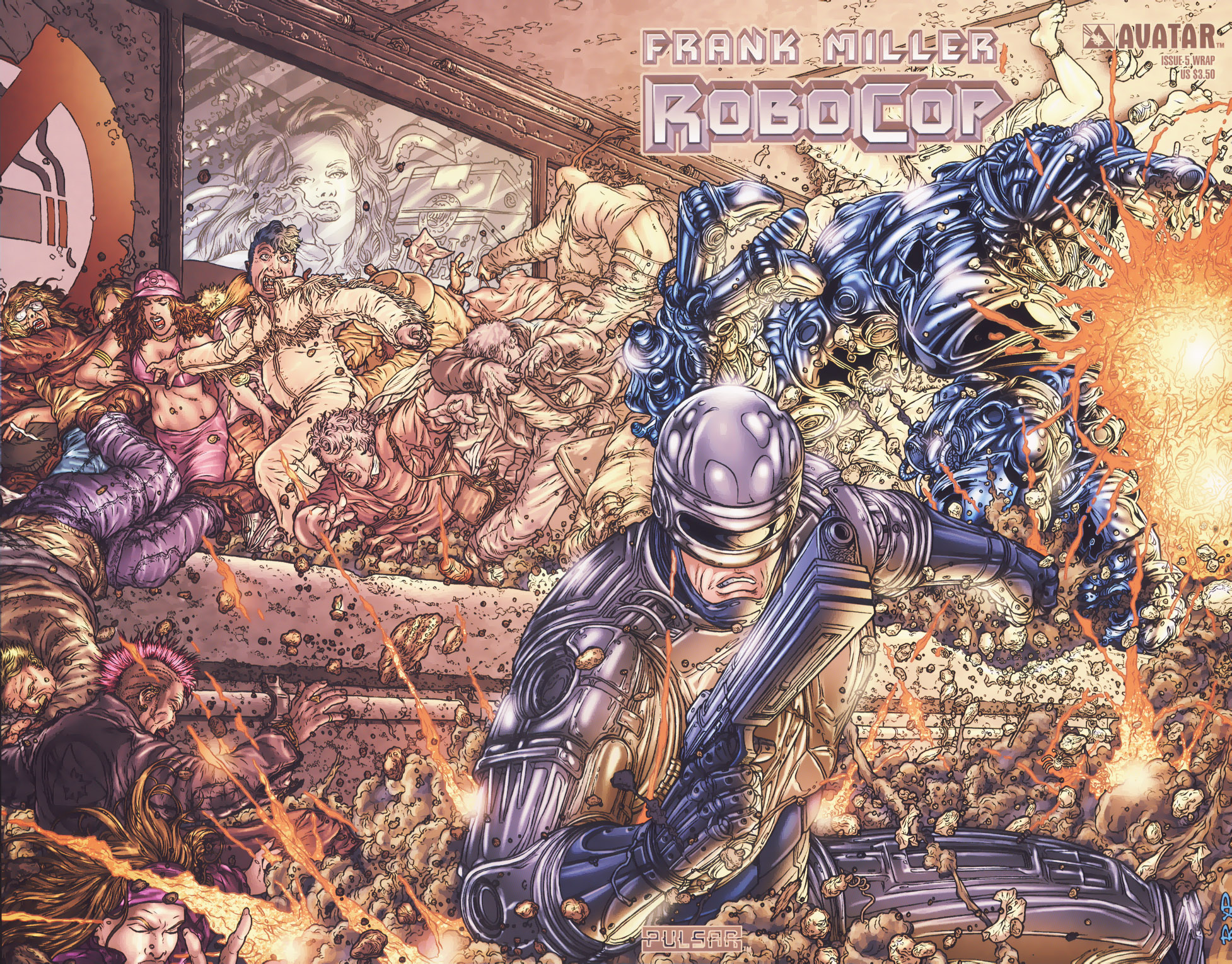 Read online Frank Miller's Robocop comic -  Issue #5 - 1