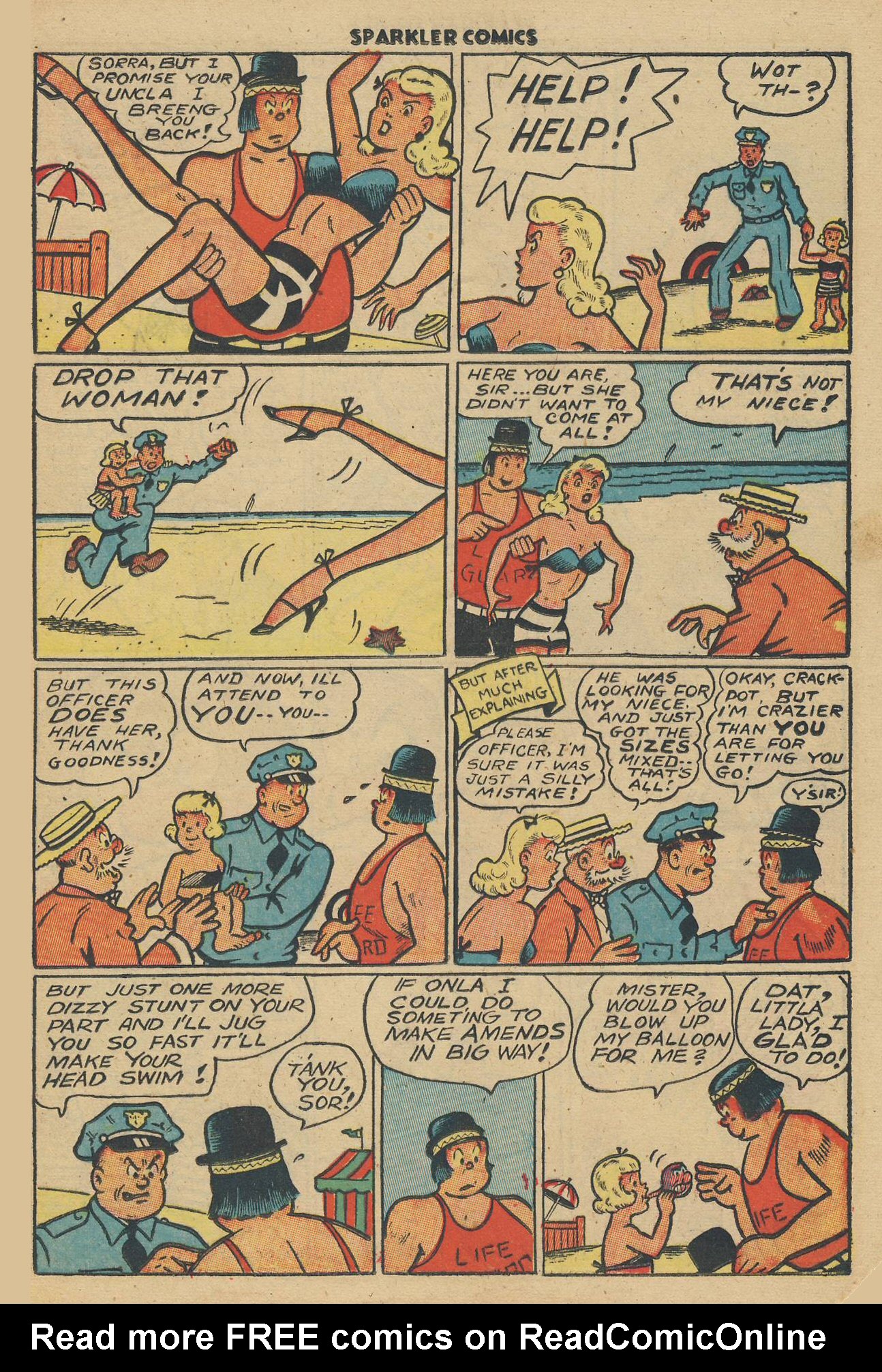 Read online Sparkler Comics comic -  Issue #57 - 37