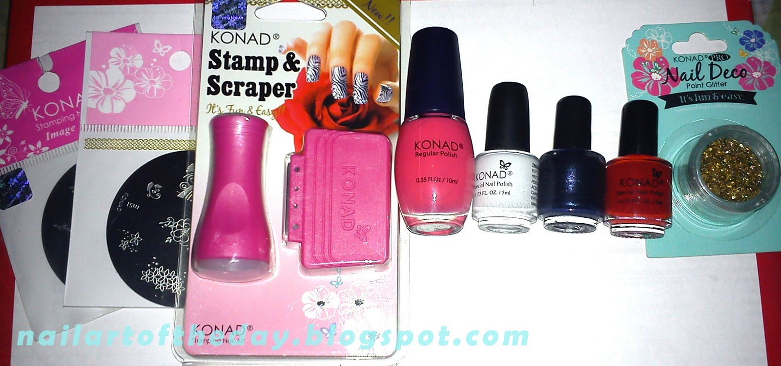 6. Konad Stamping Nail Art Supplies - wide 4