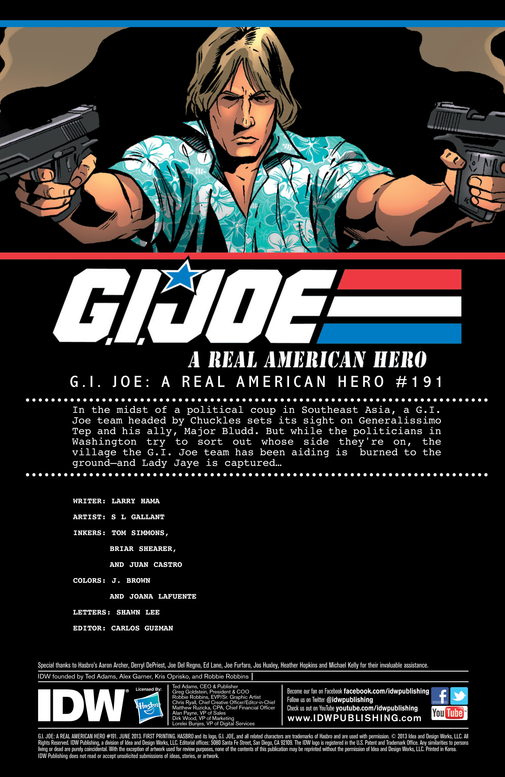 Read online G.I. Joe: A Real American Hero comic -  Issue #191 - 2