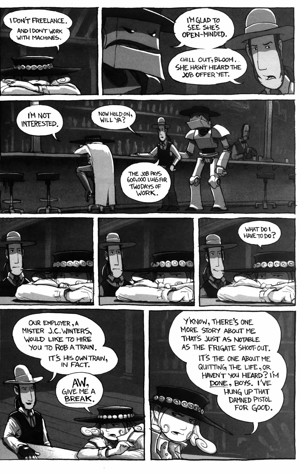 Read online Daisy Kutter: The Last Train comic -  Issue #1 - 13