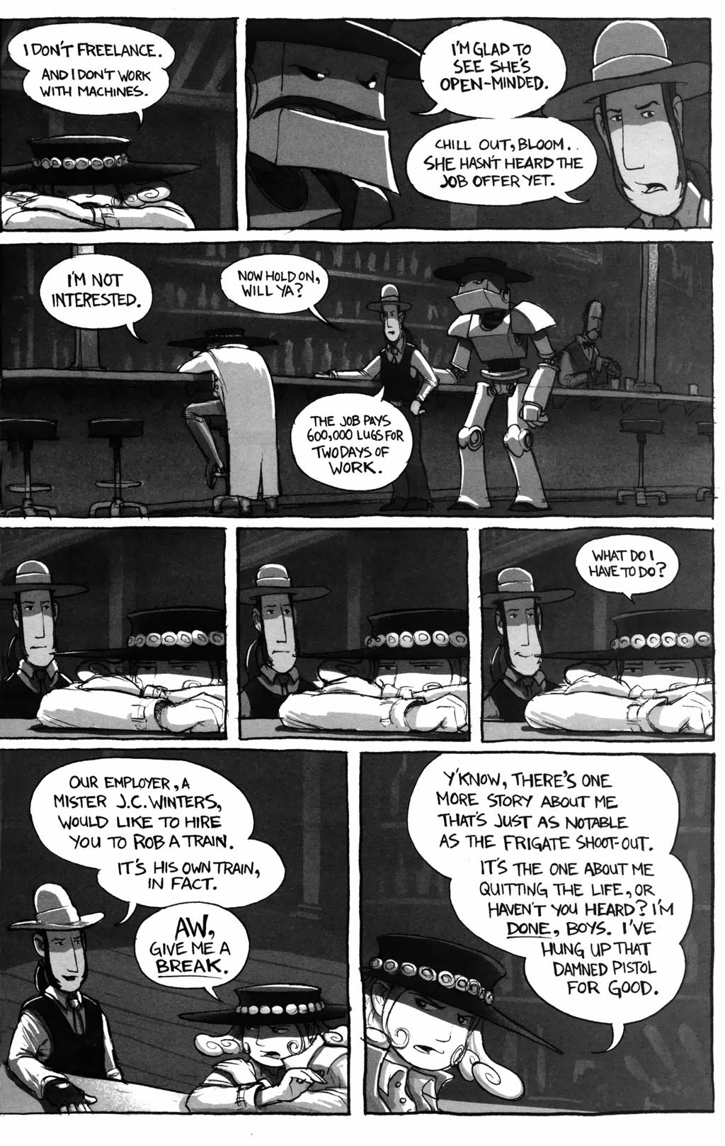 Read online Daisy Kutter: The Last Train comic -  Issue #1 - 13