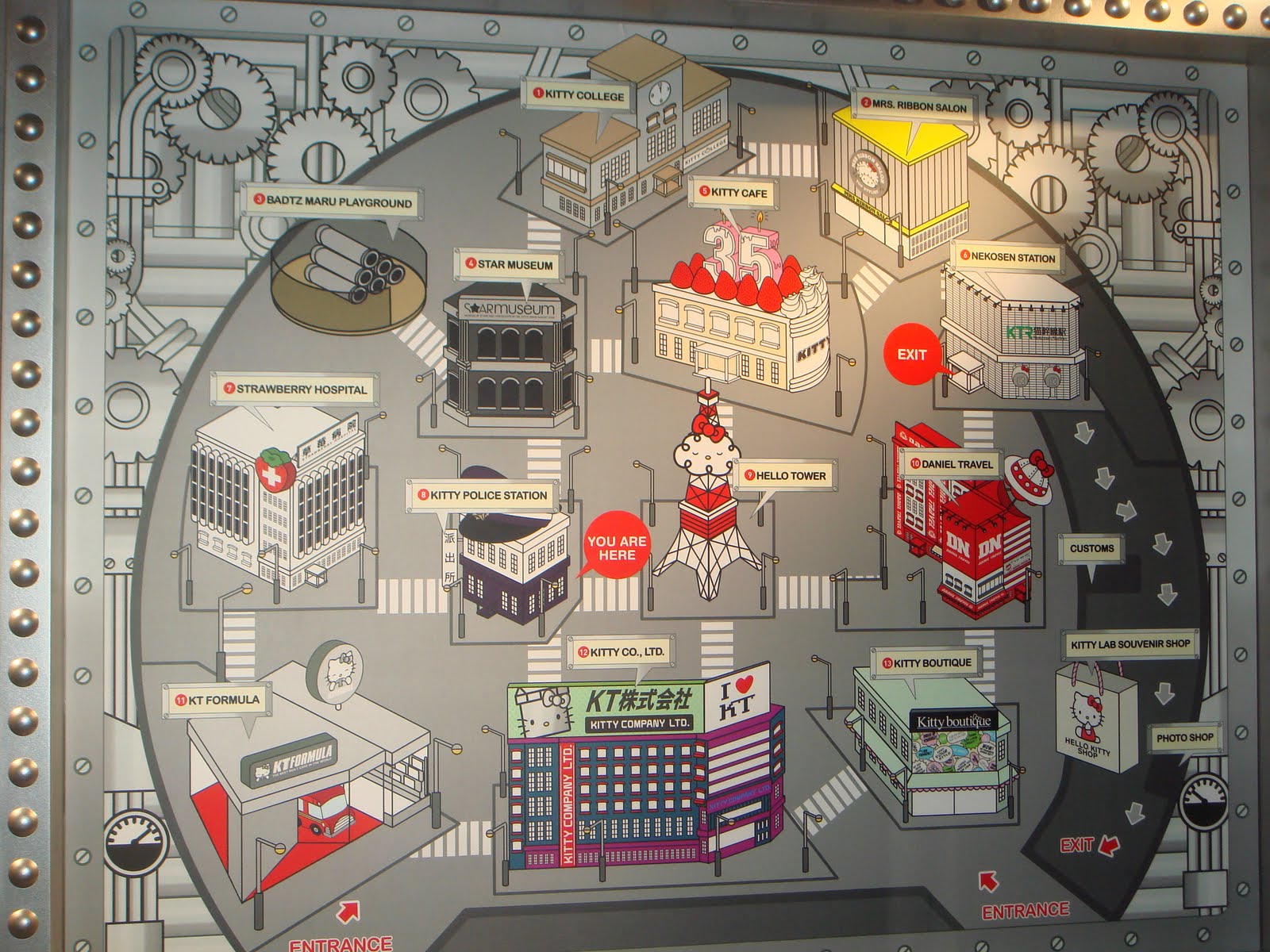 ** Welcome to my World**: Hello Kitty lab