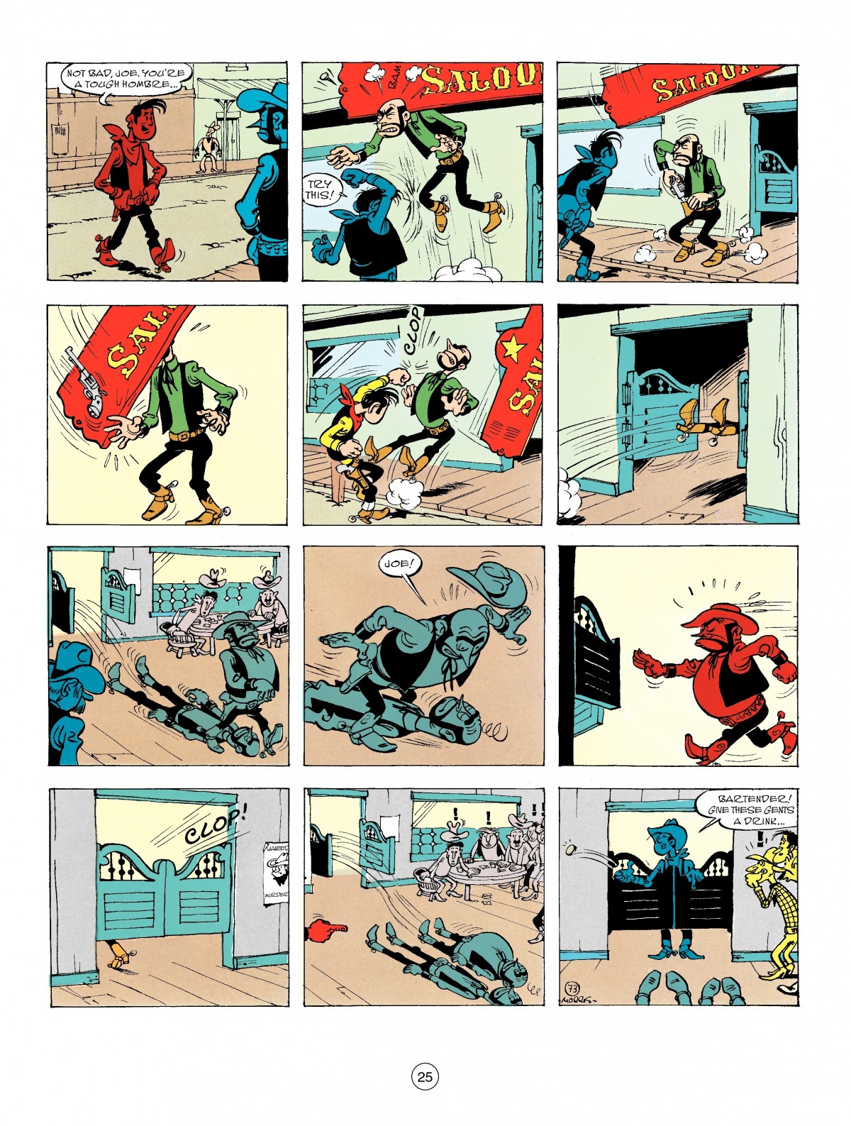 Read online A Lucky Luke Adventure comic -  Issue #54 - 25