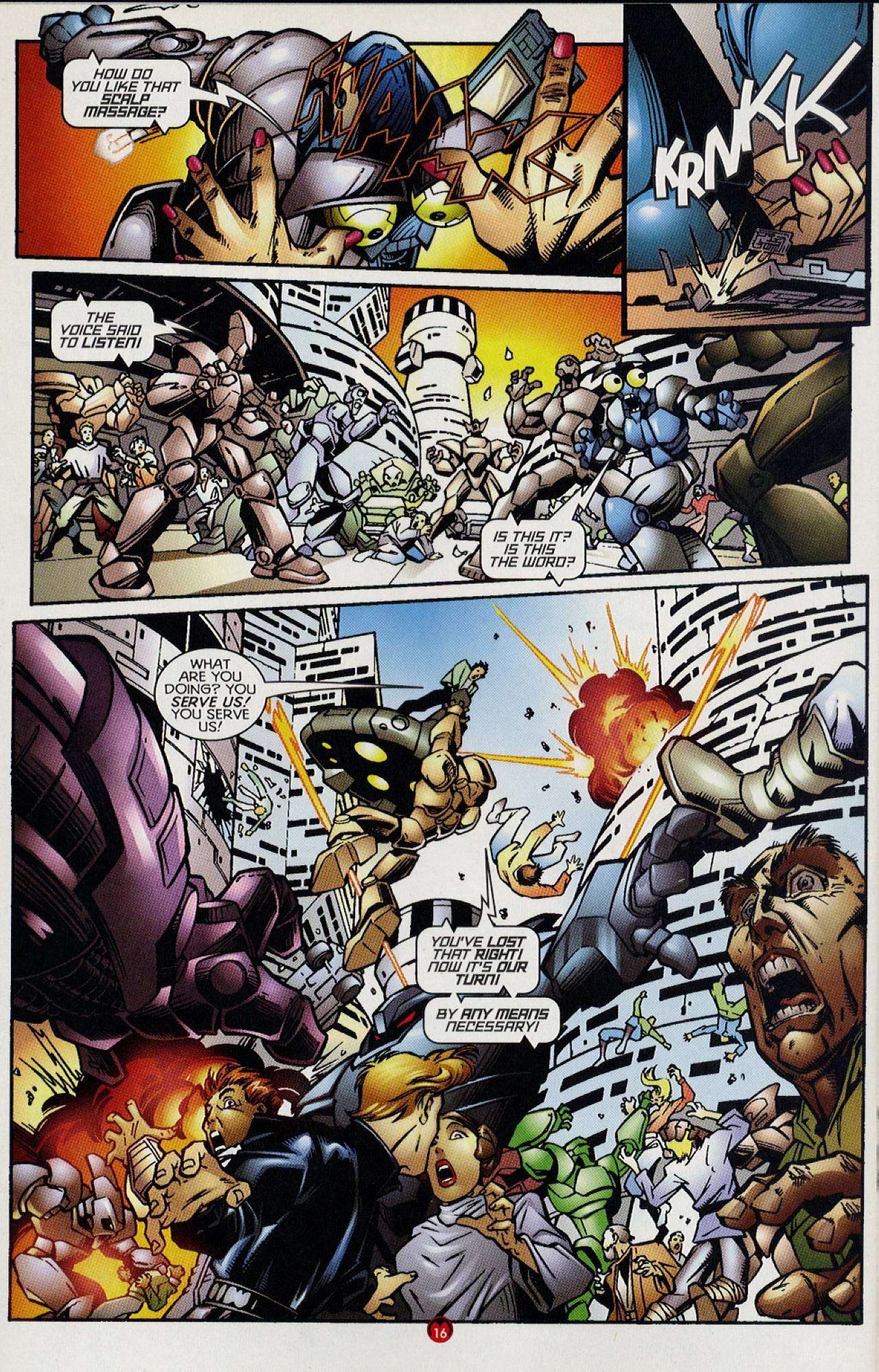 Read online Magnus Robot Fighter (1997) comic -  Issue #14 - 13
