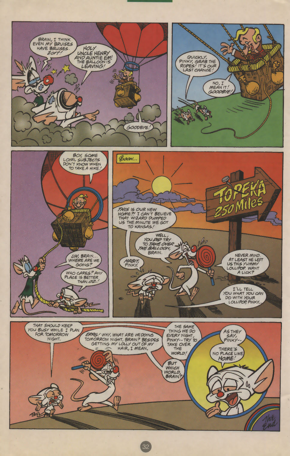 Read online Pinky and The Brain comic -  Issue #23 - 25