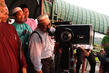 Semasa membuat cerapan rasmi anak bulan Ramadhan di Baitul Hilal Bukit Jugra, Banting