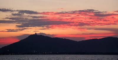 Sunset from Cape Panwa, Phuket, 17th April 2010