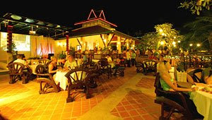 One of the restaurants at Kata Palm Resort