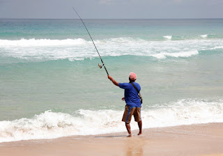 Fishing at Karon Beach