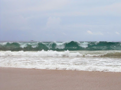 Waves at Nai Harn Beach 20th September