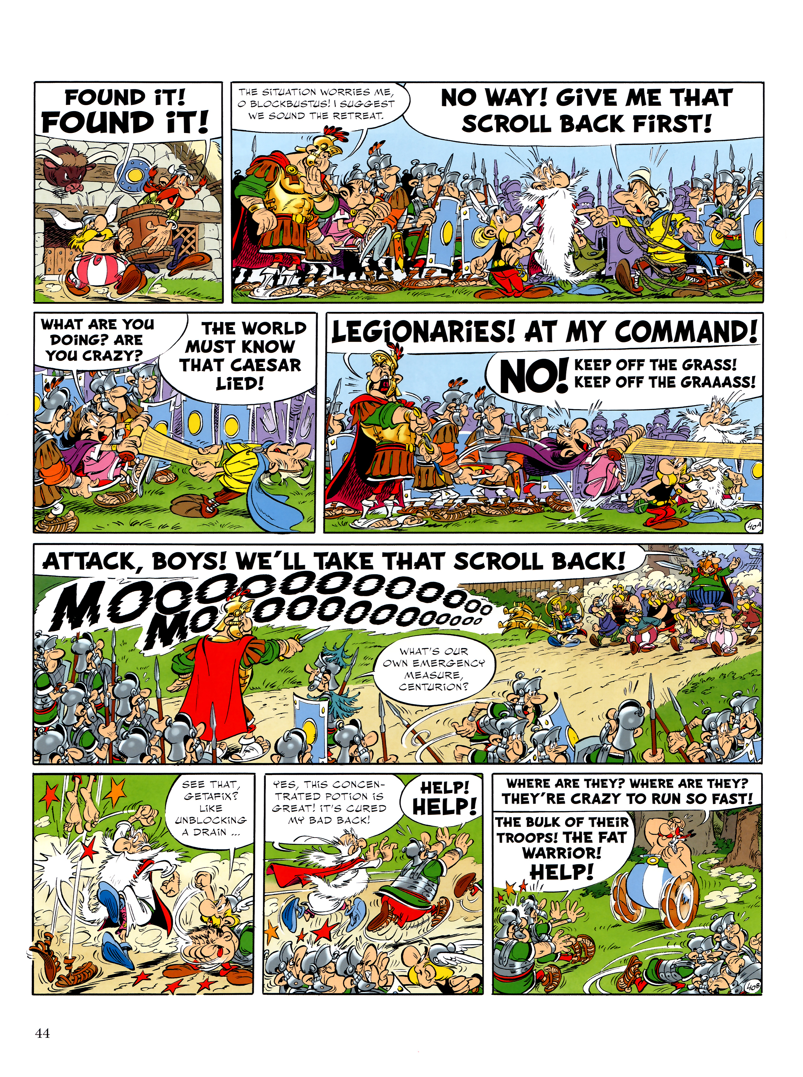 Read online Asterix comic -  Issue #36 - 45