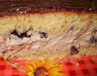 Prajitura cu ciocolata si visine