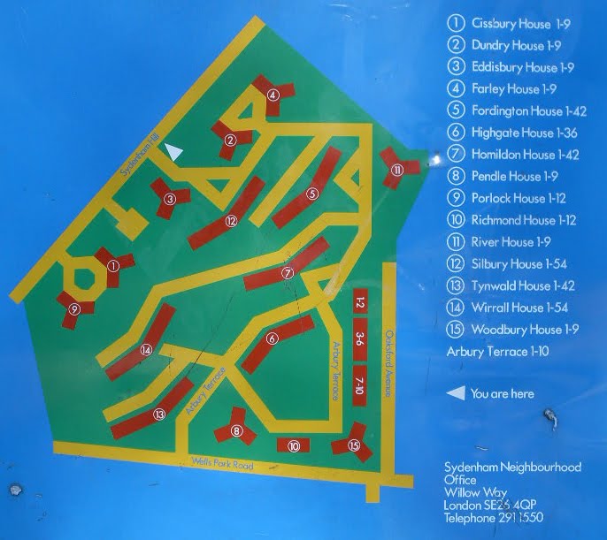 Sydenham Hill Estate SyTRA weblog Photos