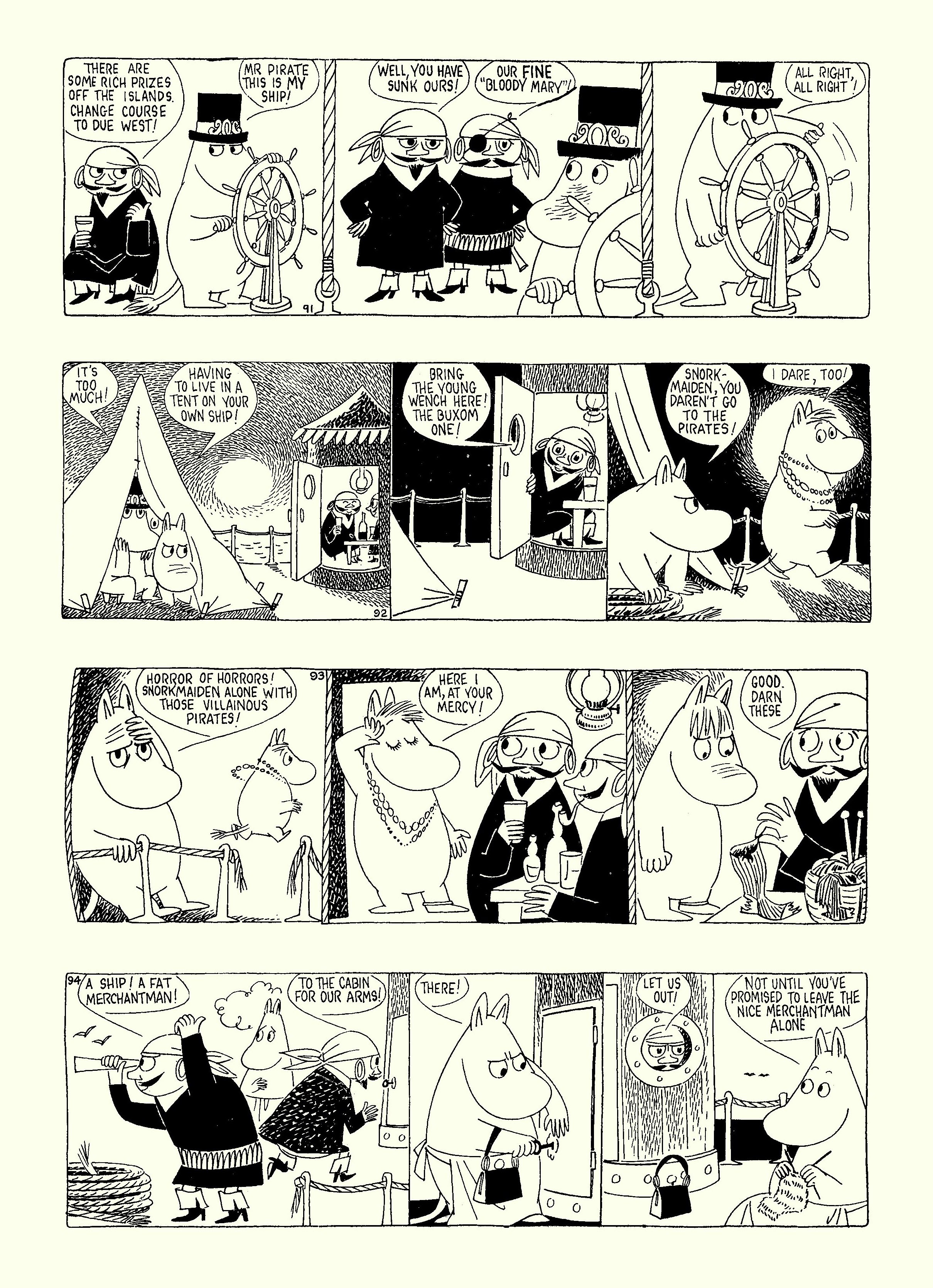 Read online Moomin: The Complete Tove Jansson Comic Strip comic -  Issue # TPB 5 - 54