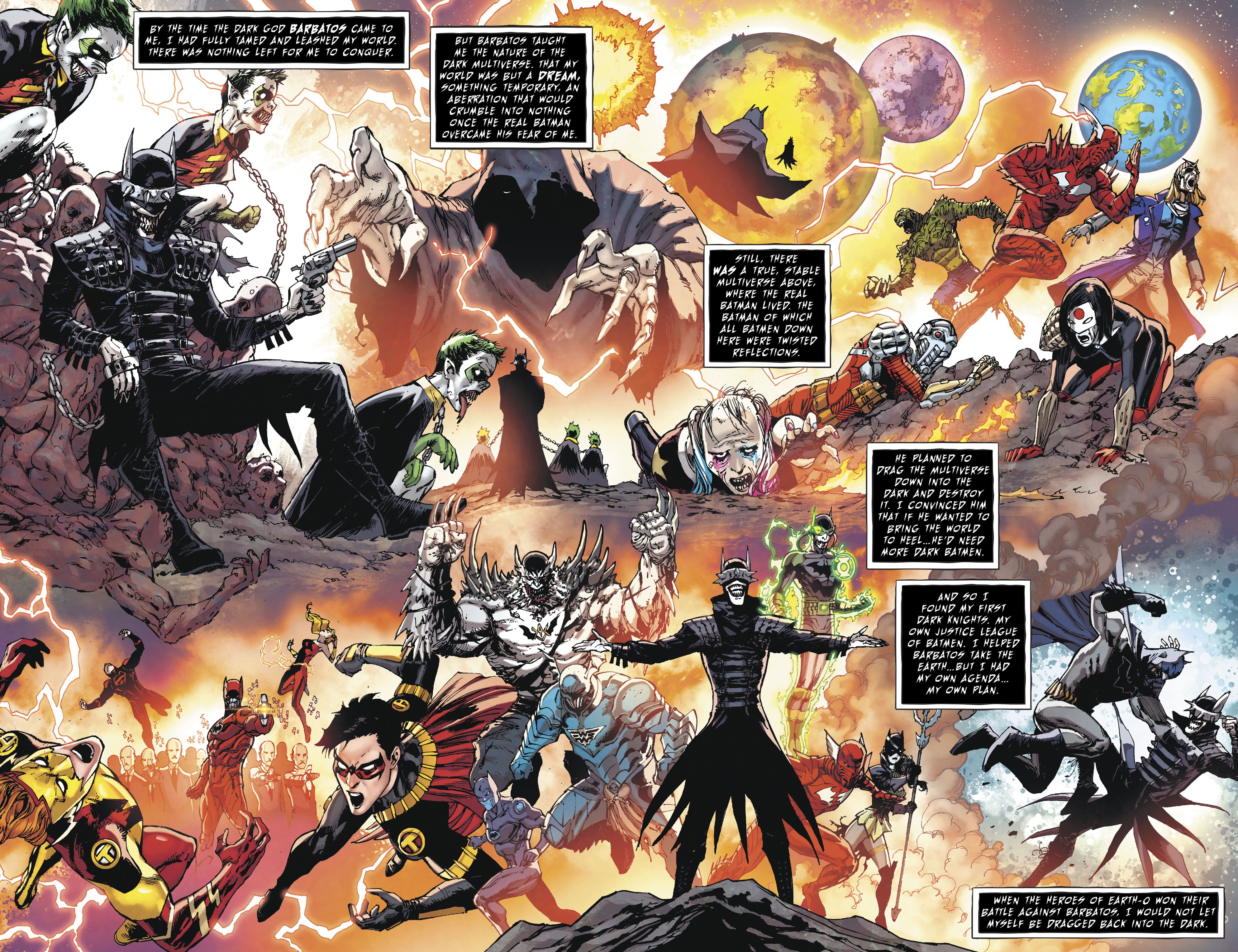 Read online Dark Nights: Death Metal Legends of the Dark Knights comic -  Issue # Full - 6