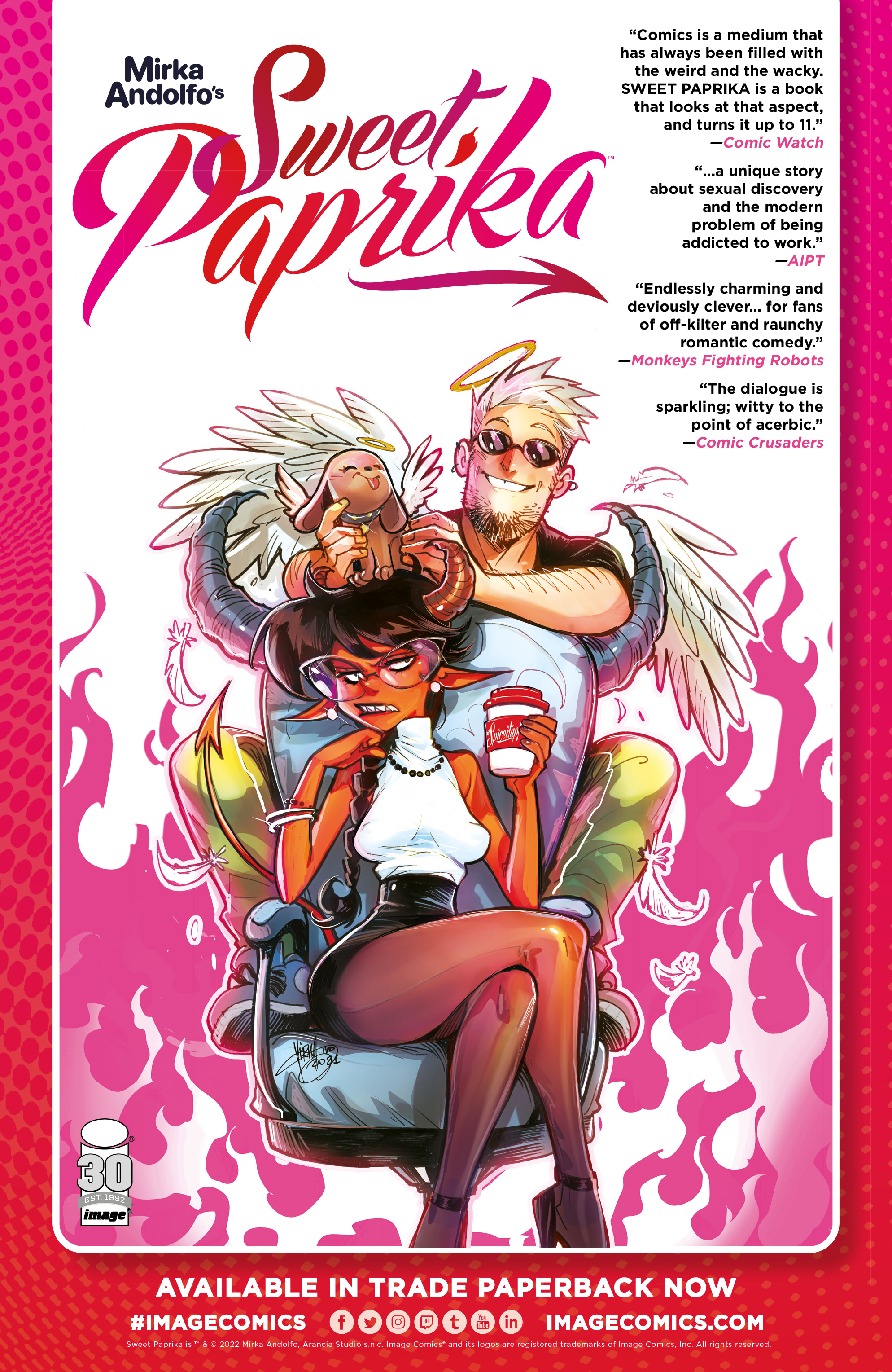 Read online Mirka Andolfo's Sweet Paprika comic -  Issue #10 - 2
