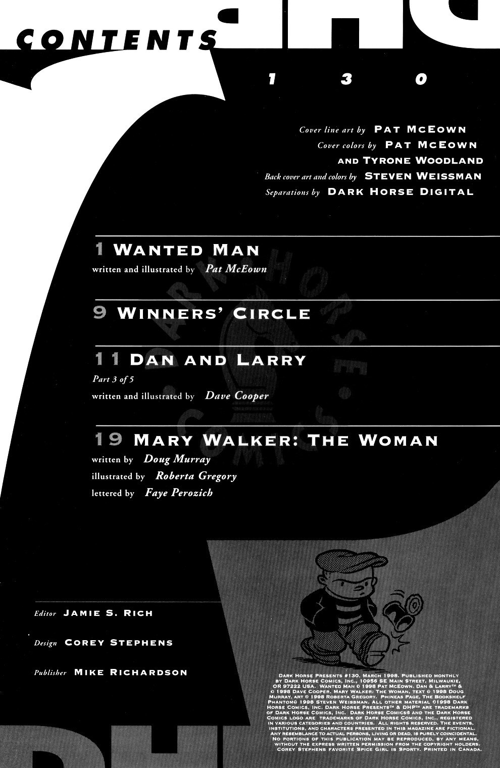 Read online Dark Horse Presents (1986) comic -  Issue #130 - 2