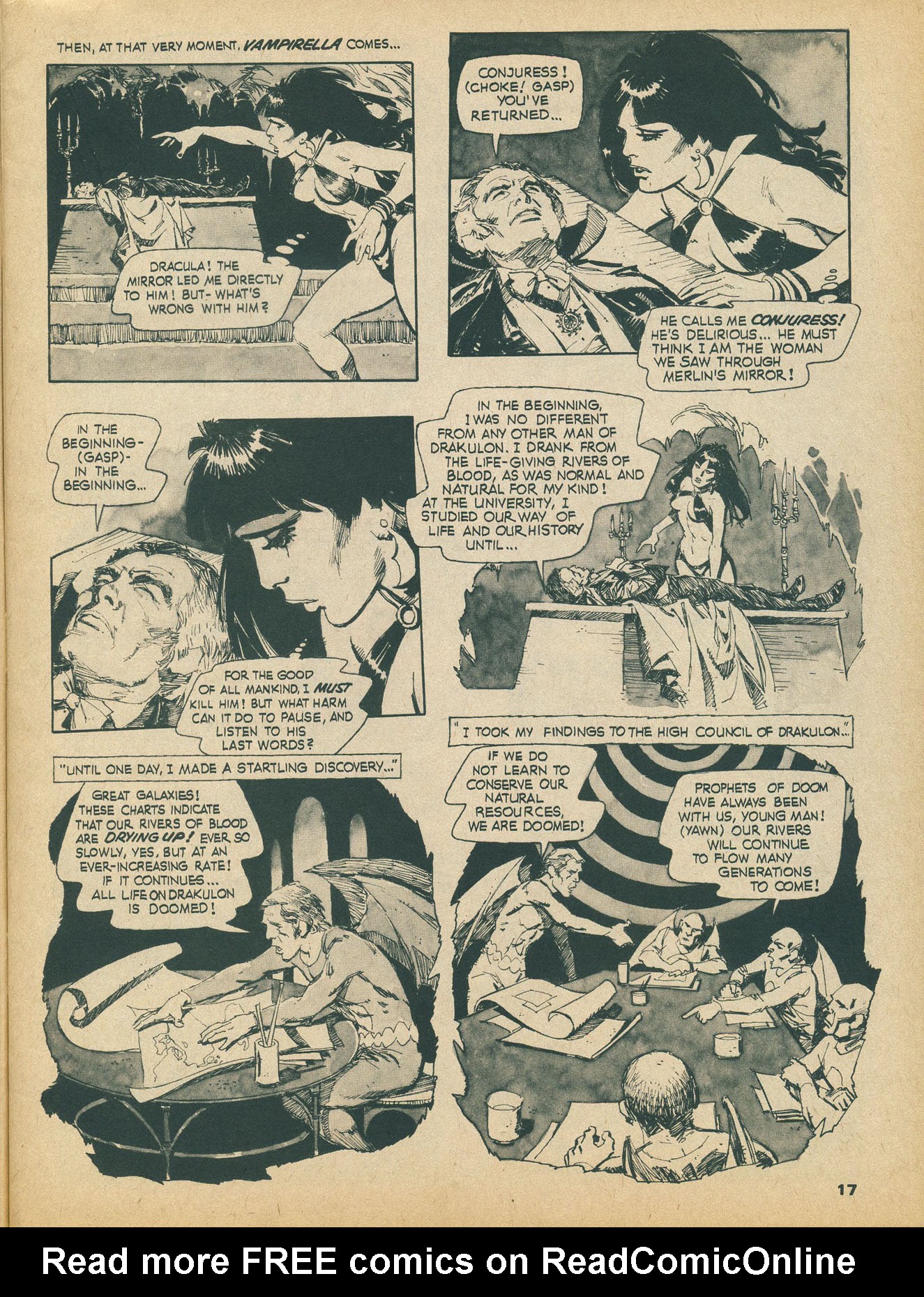 Read online Vampirella (1969) comic -  Issue #18 - 17