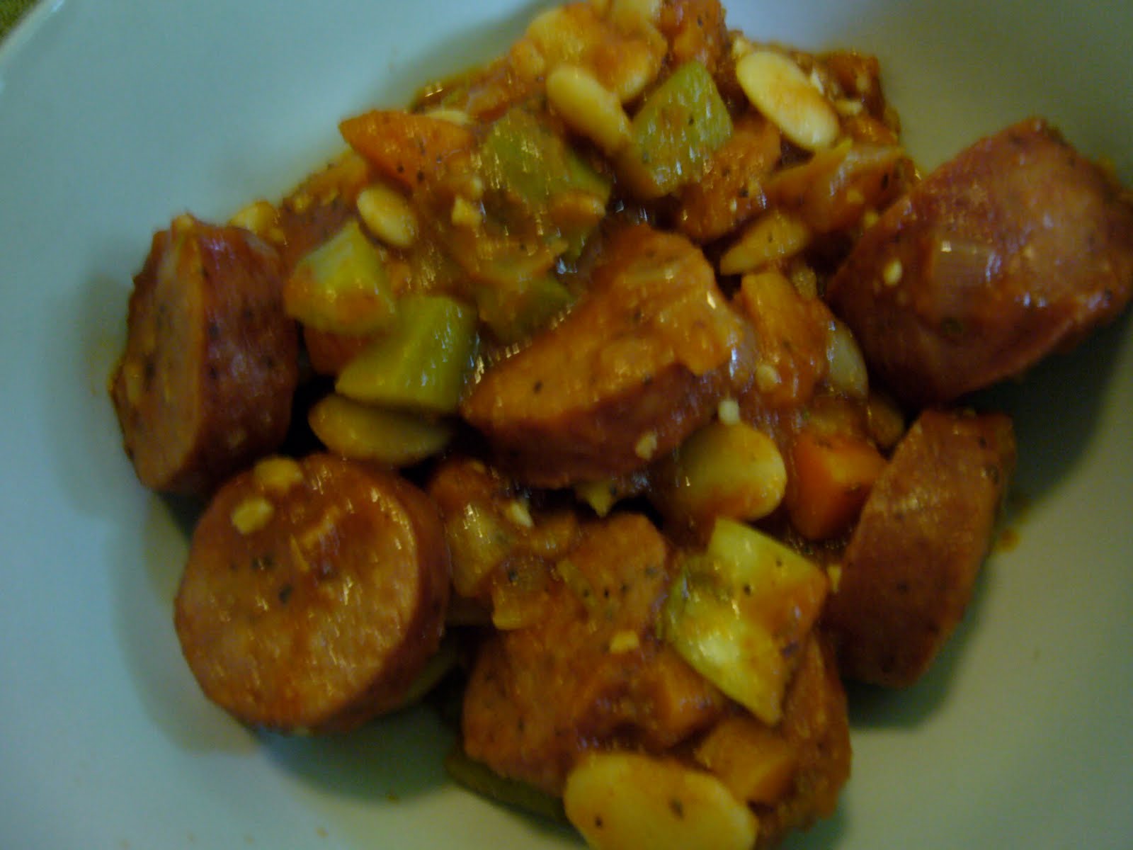 Sausage and Lima Beans
