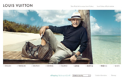 Louis Vuitton Sean Connery Campaign Manager