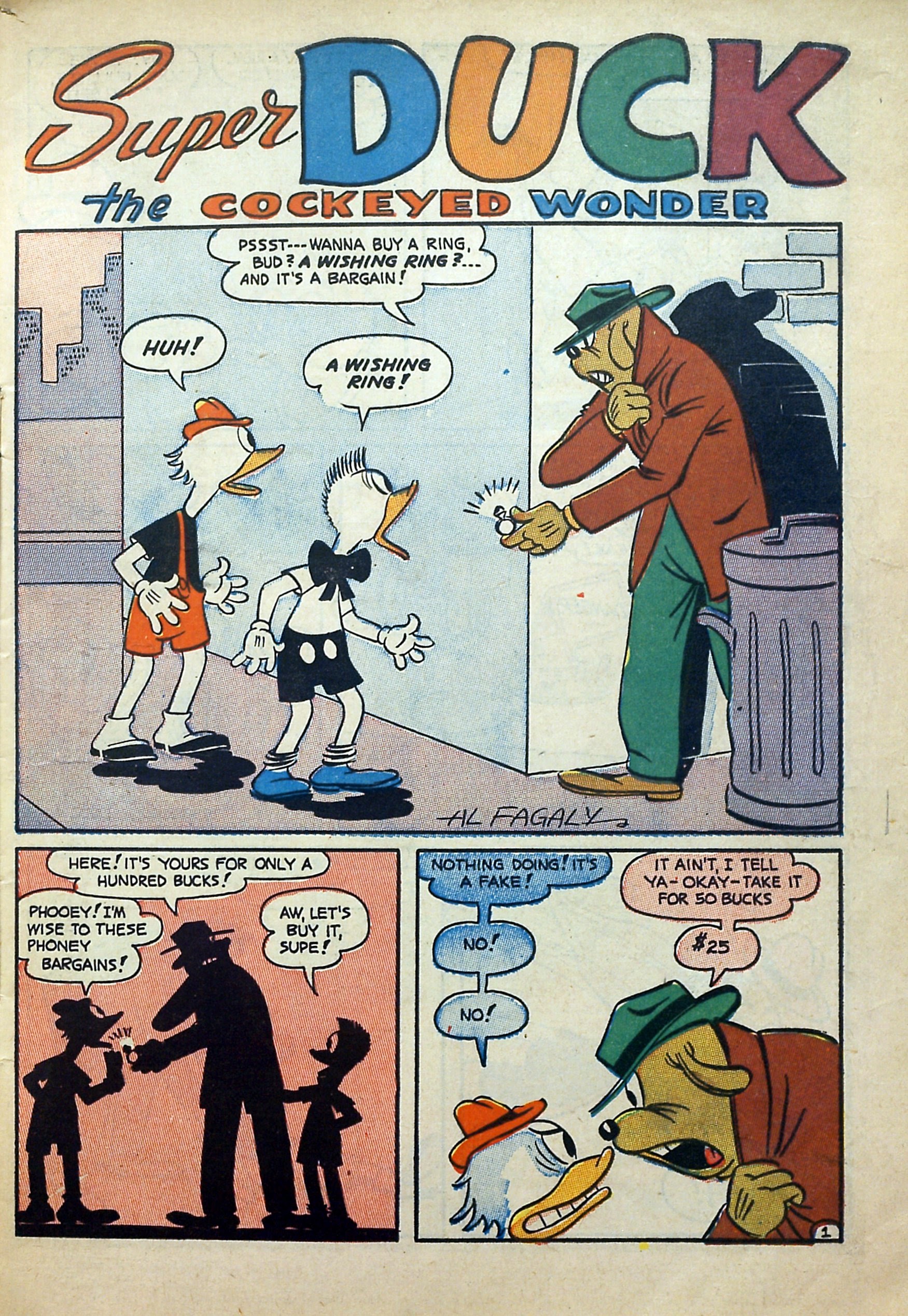 Read online Super Duck Comics comic -  Issue #4 - 3