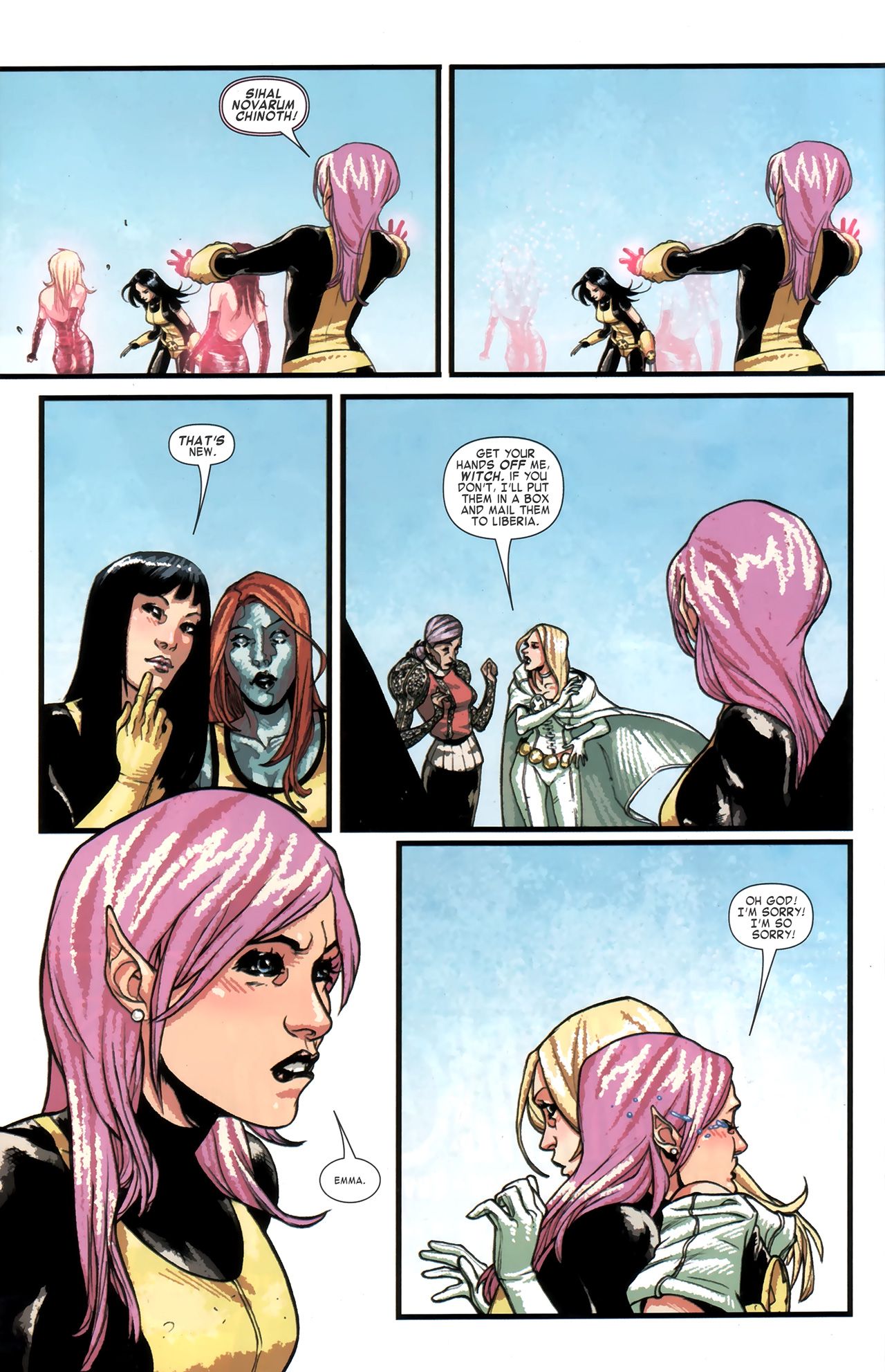 Read online X-Men: Pixie Strikes Back comic -  Issue #4 - 21