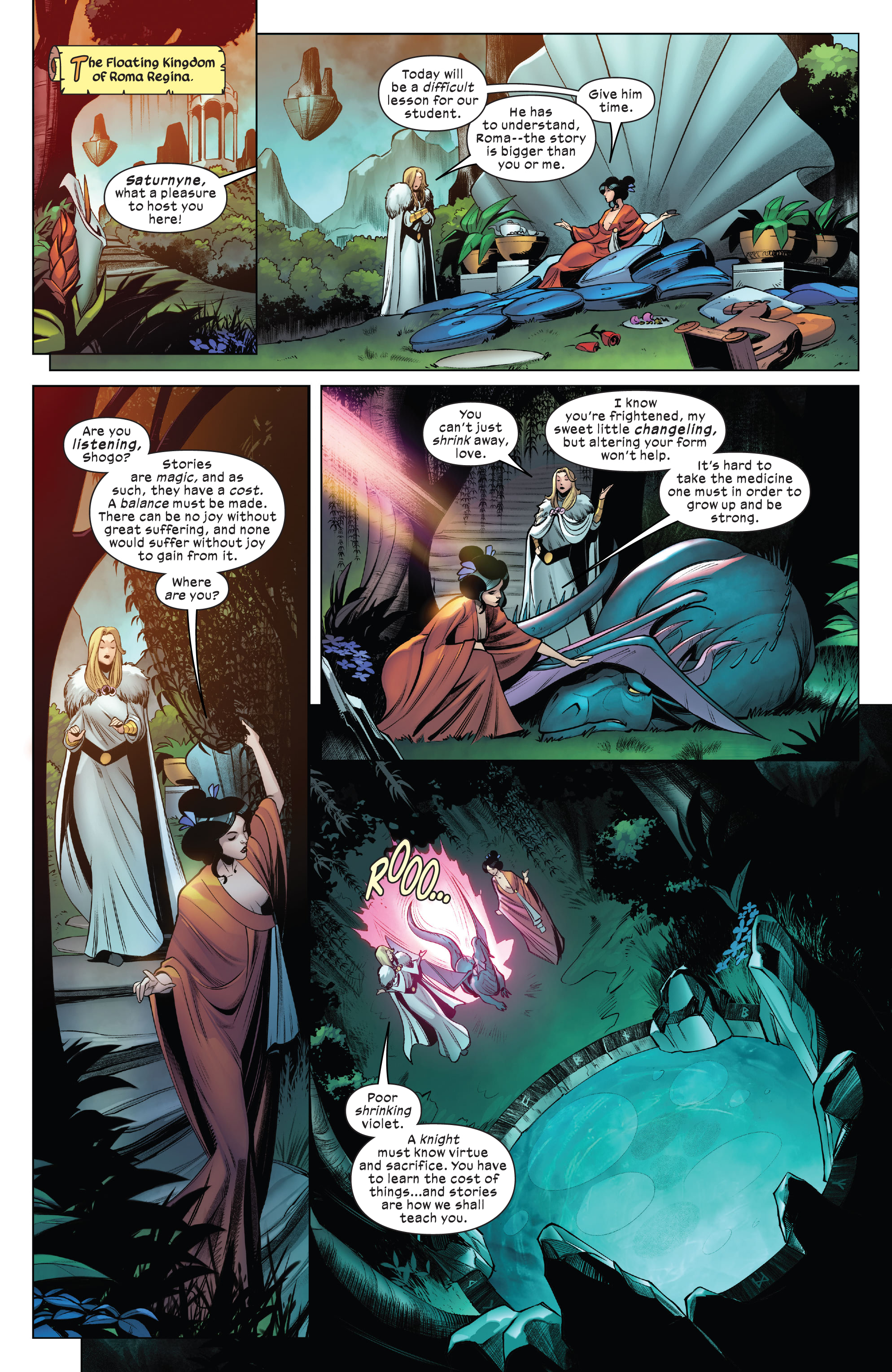 Read online Knights of X comic -  Issue #3 - 2