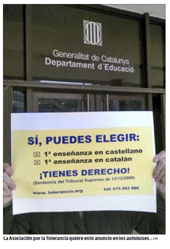 Campaña en defensa del bilingüismo escolar