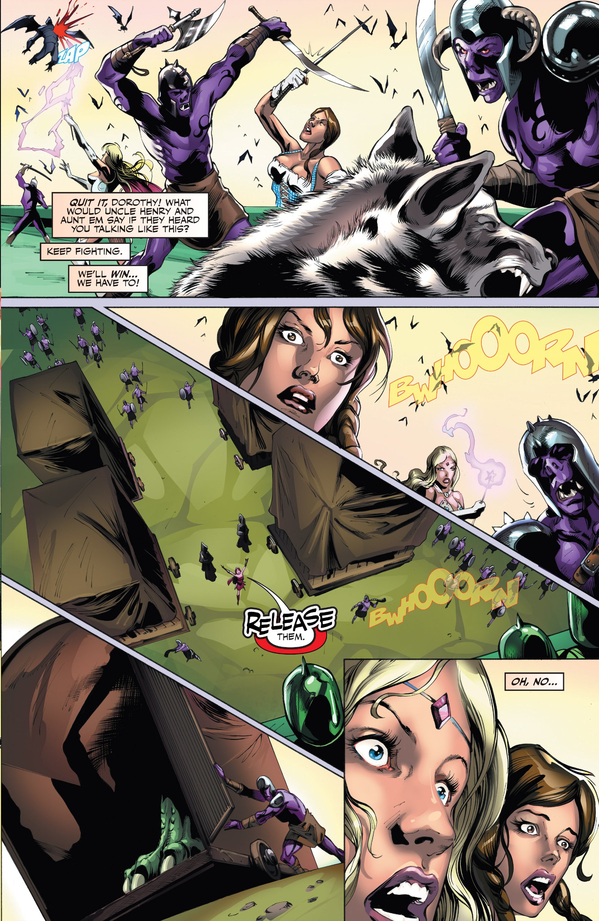 Read online Grimm Fairy Tales presents Oz comic -  Issue #6 - 14