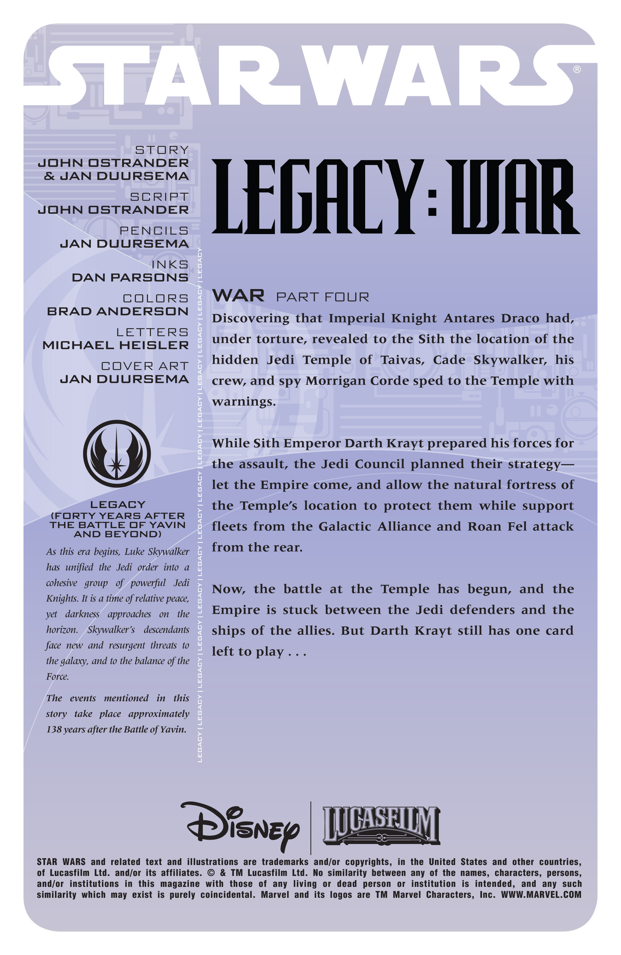 Read online Star Wars: Legacy War comic -  Issue #4 - 2