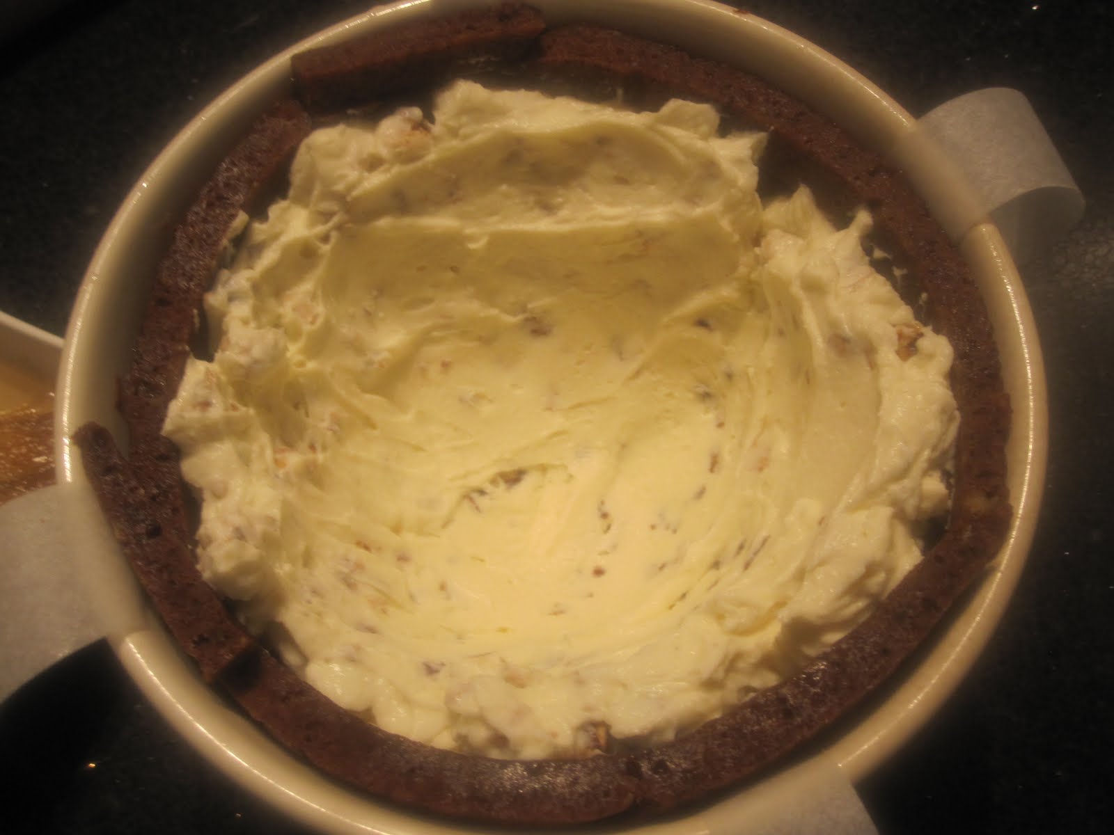 Bubbles n Squeaks Frangelico Zuccotto with Chocolate & Vanilla