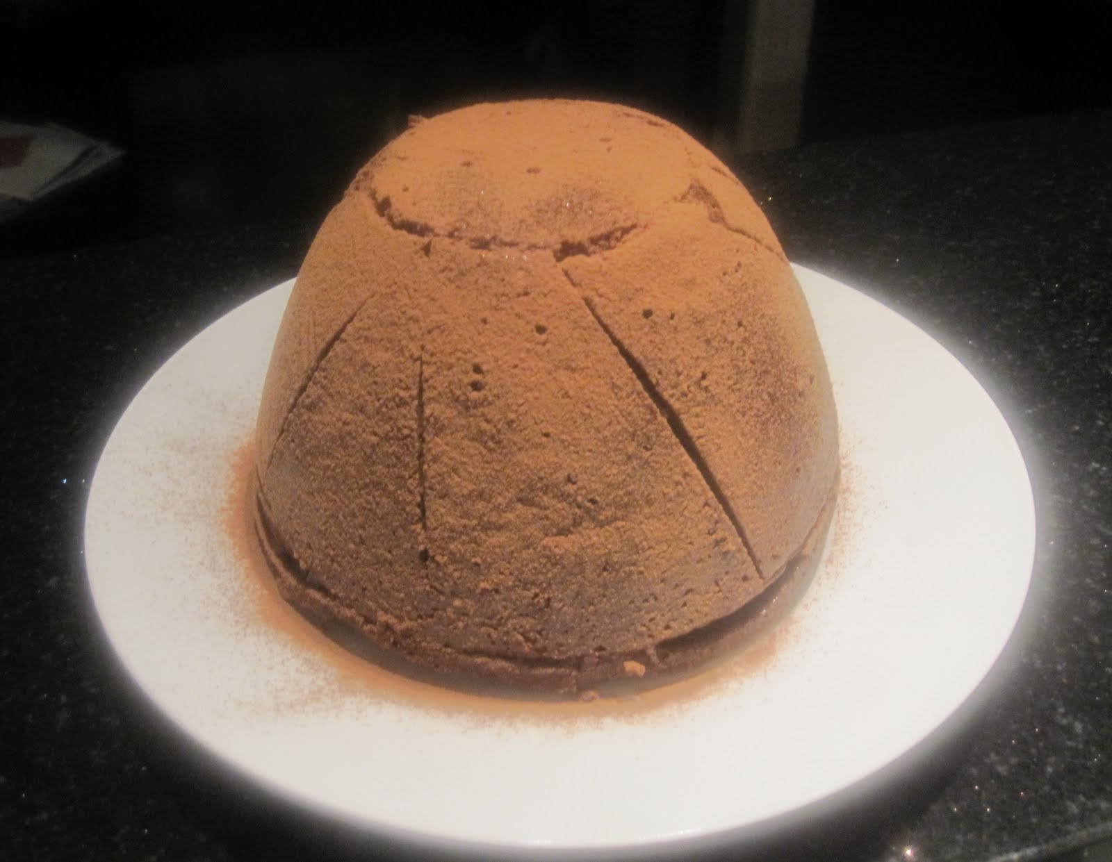 Bubbles n Squeaks Frangelico Zuccotto with Chocolate & Vanilla