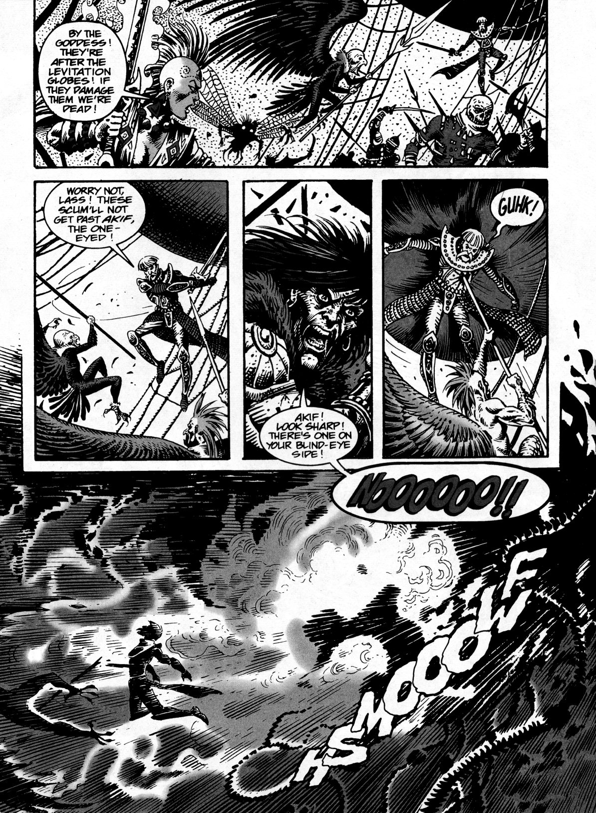 Read online Conan the Savage comic -  Issue #6 - 6