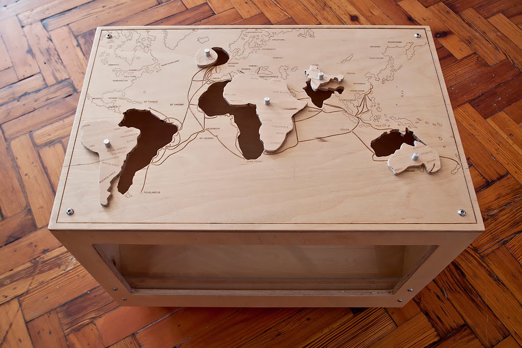 TLC World Map Cutout Jigsaw Interactive