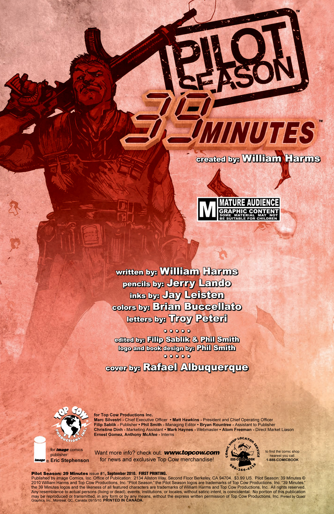 Read online Pilot Season 2010 comic -  Issue # Issue 39 Minutes - 2