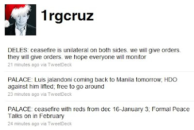 RG Cruz Tweets