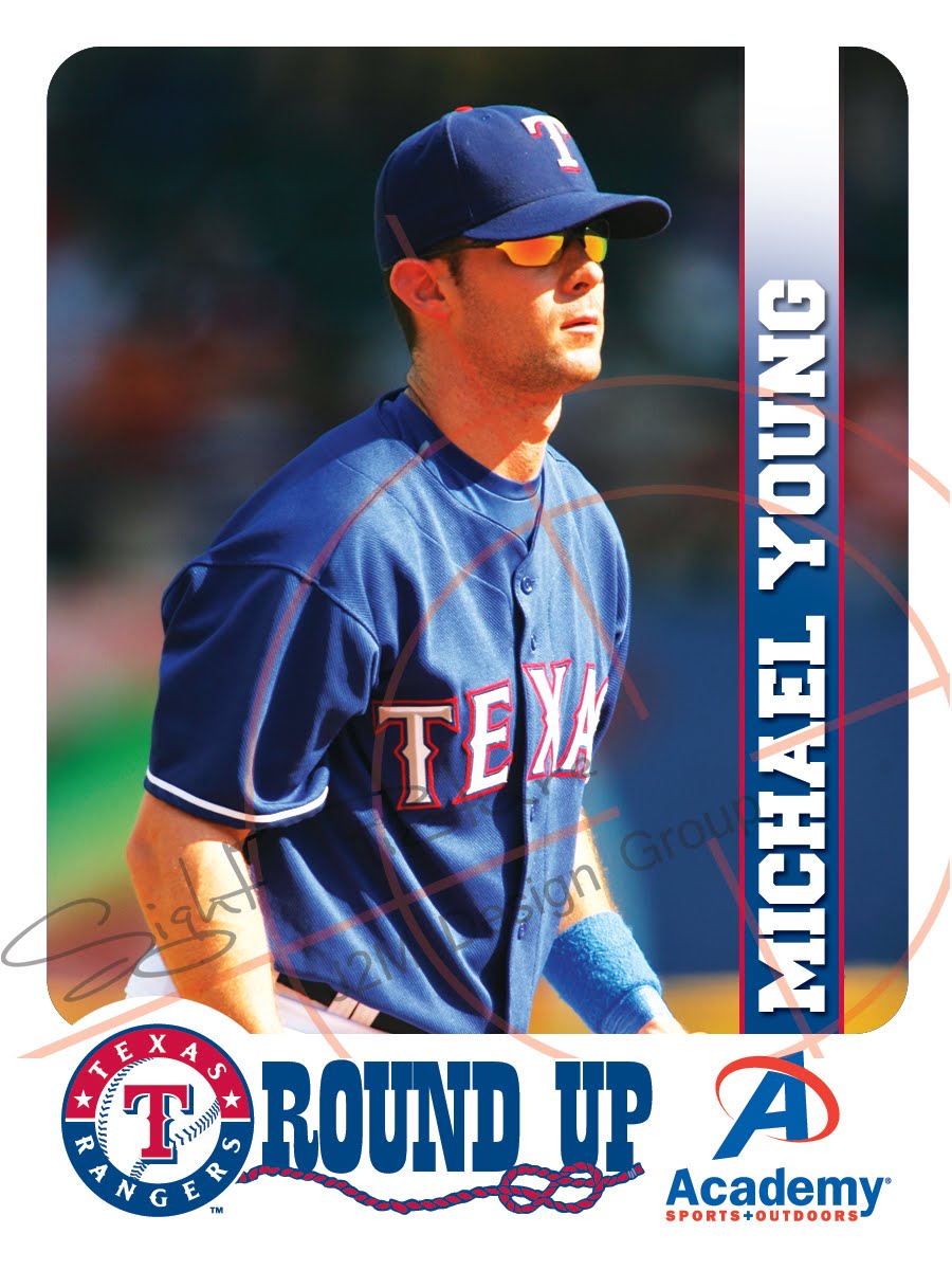 My World of Design Texas Rangers Player Autograph Cards